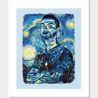 Cristiano Ronaldo Van Gogh Style Posters and Art